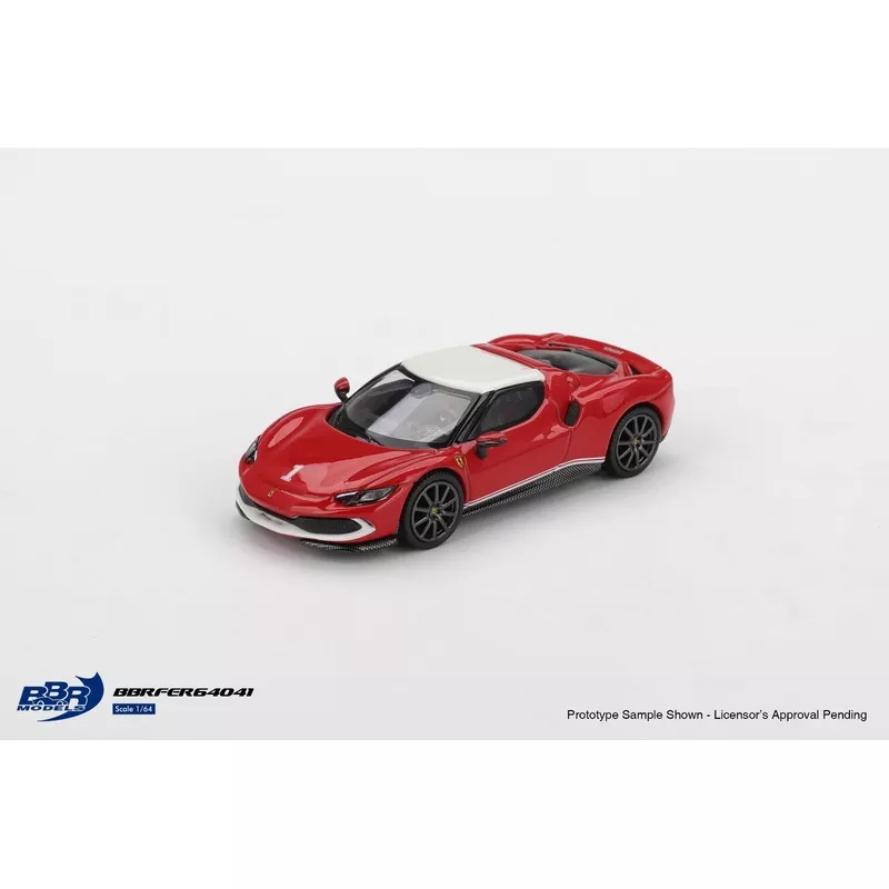 BBR 1/64 Ferrari 296 GTB Asseto Fiorano F2004 Tribute livery
